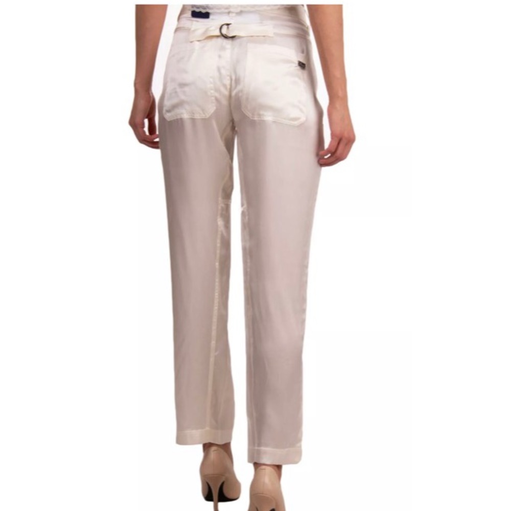 FINAL PRICE BLUMARINE Silk pant SWAROVSKI Elements - Picture 9 of 10
